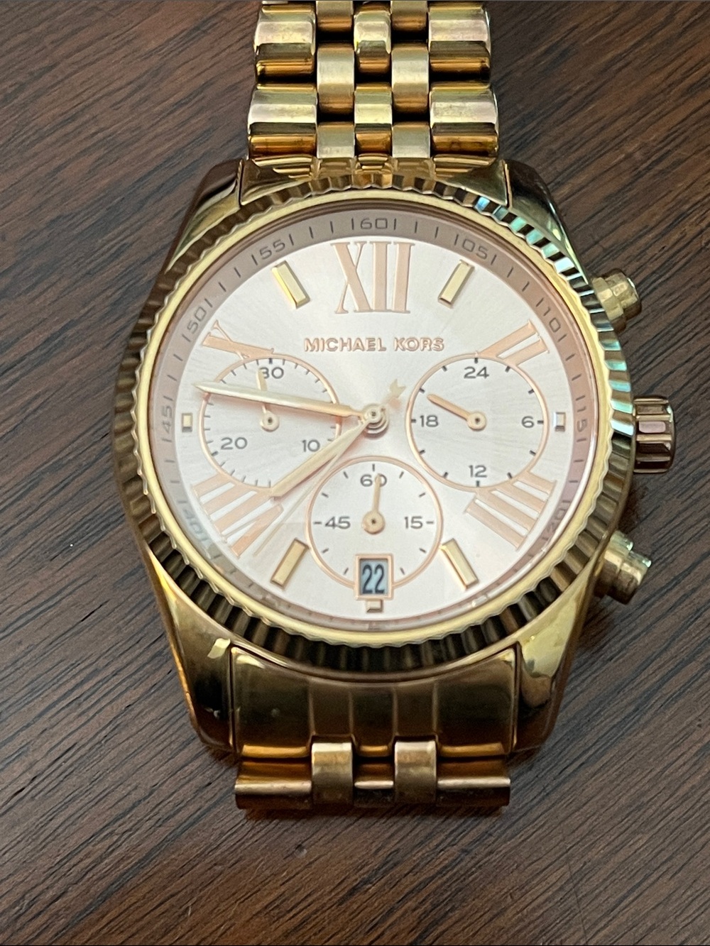 Michael Kors Rose Gold and Women's Watch